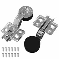 Scharnier 2 pcs Zilver 35 mm IJzer 2
