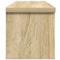 Keukenrekken stapelbaar 2 st 60x15x16 cm sonoma eikenkleurig 5