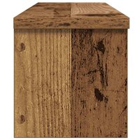 Keukenrekken stapelbaar 2 st 60x15x16 cm oud houtkleurig 5