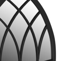 Spiegel 70x30 cm ijzer zwart 5