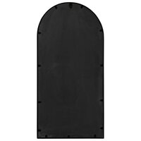 Spiegel 90x45 cm ijzer zwart 4