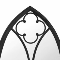 Spiegel 100x45 cm ijzer zwart 5