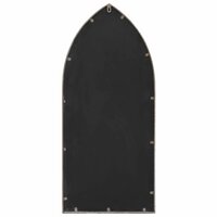 Spiegel 70x30 cm ijzer zandkleurig 4