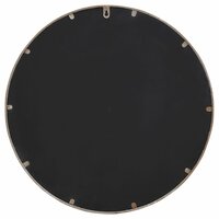 Spiegel rond 60x4 cm ijzer zandkleurig 4