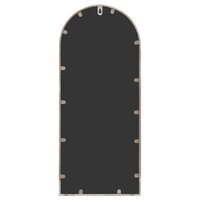 Spiegel 100x45 cm ijzer zandkleurig 4