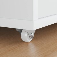 Zwenkwiel 2 pcs Wit 42 x 11,5 x 29 mm IJzer 3