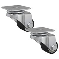 Zwenkwiel 2 pcs Zilver 44,1 x 44,1 x 1,95 mm Nylon 2