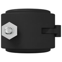 Zwenkwiel 2 pcs Zwart en Zilver 40,1 x 40,1 x 37,8 mm Ijzer en PP 6