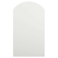 Spiegel met LED-verlichting boog 70x40 cm glas 5