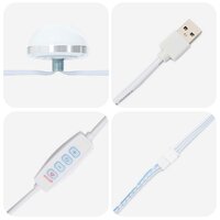 Make-up spiegel Rechthoekig Grijs Sonoma 60 x 55 x 18 cm 8