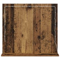 Make-up spiegel Rechthoekig met spiegel Oudhout 60 x 55 x 18 cm 6