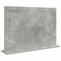 Make-up spiegel Rechthoekig Beton Grijs 80 x 55 x 18 cm 6