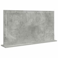 Make-up spiegel Rechthoekig Beton Grijs 100 x 55 x 18 cm 6