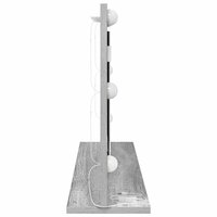 Make-up spiegel Rechthoekig Grijs Sonoma 80 x 45 x 18 cm 5