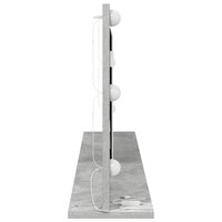 Make-up spiegel Rechthoekig Beton Grijs 100 x 45 x 18 cm 5