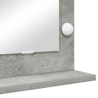 Make-up spiegel Rechthoekig Beton Grijs 100 x 45 x 18 cm 7