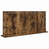 Make-up spiegel Rechthoekig Gerookt eiken 100 x 45 x 18 cm 6