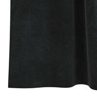 Verduisterende gordijnen 2 pcs Zwart 140 x 140 cm Fluweel 6