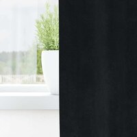 Verduisterende gordijnen 2 pcs Zwart 140 x 225 cm Fluweel 3