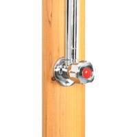 Houten tuindouche  8