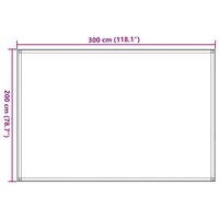 Tenttapijt 200x300 cm HDPE lichtgroen 7