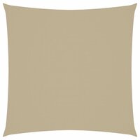 Zonnescherm vierkant 2x2 m oxford stof beige 2