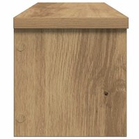 Keukenrekken stapelbaar 2 st 50x15x16 cm artisanaal eikenkleur 5