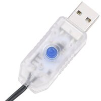 Lichtslinger met 300 LED&amp;apos;s 30 m PVC warmwit 7