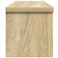 Keukenrekken stapelbaar 2 st 50x15x16 cm sonoma eikenkleurig 5