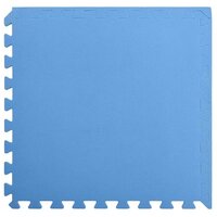 Puzzel Oefenmatten 24 pcs Blauw 8,64 ㎡ EVA Schuim 4