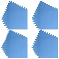 Puzzel Oefenmatten 24 pcs Blauw 8,64 ㎡ EVA Schuim 5