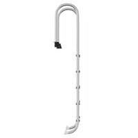 Zwembadladder 54x38x211 cm 304 roestvrij staal 4