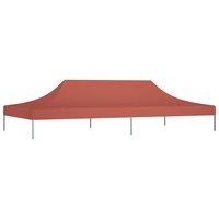 Partytentdak 270 g/m&sup2; 6x3 m terracotta 2