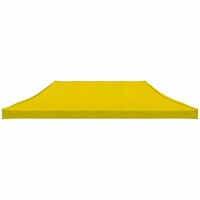 Partytentdak 270 g/m&sup2; 6x3 m geel 3