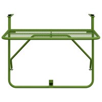 Balkontafel 60x40 cm staal groen 5