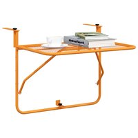 Balkontafel 60x40 cm staal geel 4