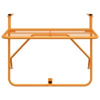 Balkontafel 60x40 cm staal geel 5