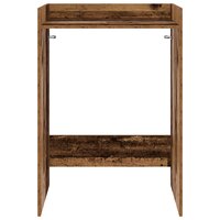 Wasmachinekast Oudhout 67,5 x 62 x 97 cm Bewerkt hout 5