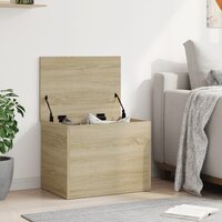 Opbergbox 60x42x46 cm bewerkt hout sonoma eikenkleurig 3