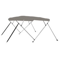 Biminitop 4 bogen 243x180x137 cm grijs 2