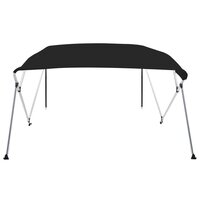 Biminitop 4 bogen 243x210x137 cm zwart 3