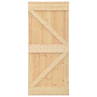 Deur NARVIK Naturel 100 x 210 cm Massief Grenenhout 6