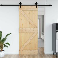 Deur NARVIK Naturel 70 x 210 cm Massief Grenenhout 4