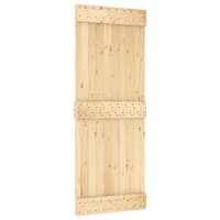 Deur NARVIK Naturel 80 x 210 cm Massief Grenenhout 2