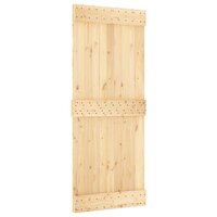 Deur NARVIK Naturel 85 x 210 cm Massief Grenenhout 2