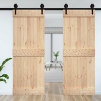 Deur NARVIK Naturel 85 x 210 cm Massief Grenenhout 3