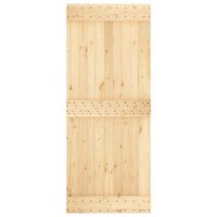 Deur NARVIK Naturel 85 x 210 cm Massief Grenenhout 5