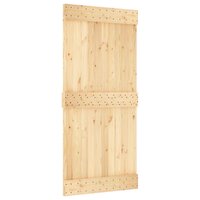 Deur NARVIK Naturel 95 x 210 cm Massief Grenenhout 2