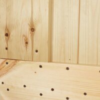 Deur NARVIK Naturel 70 x 210 cm Massief Grenenhout 8