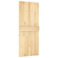 Deur NARVIK Naturel 85 x 210 cm Massief Grenenhout 6